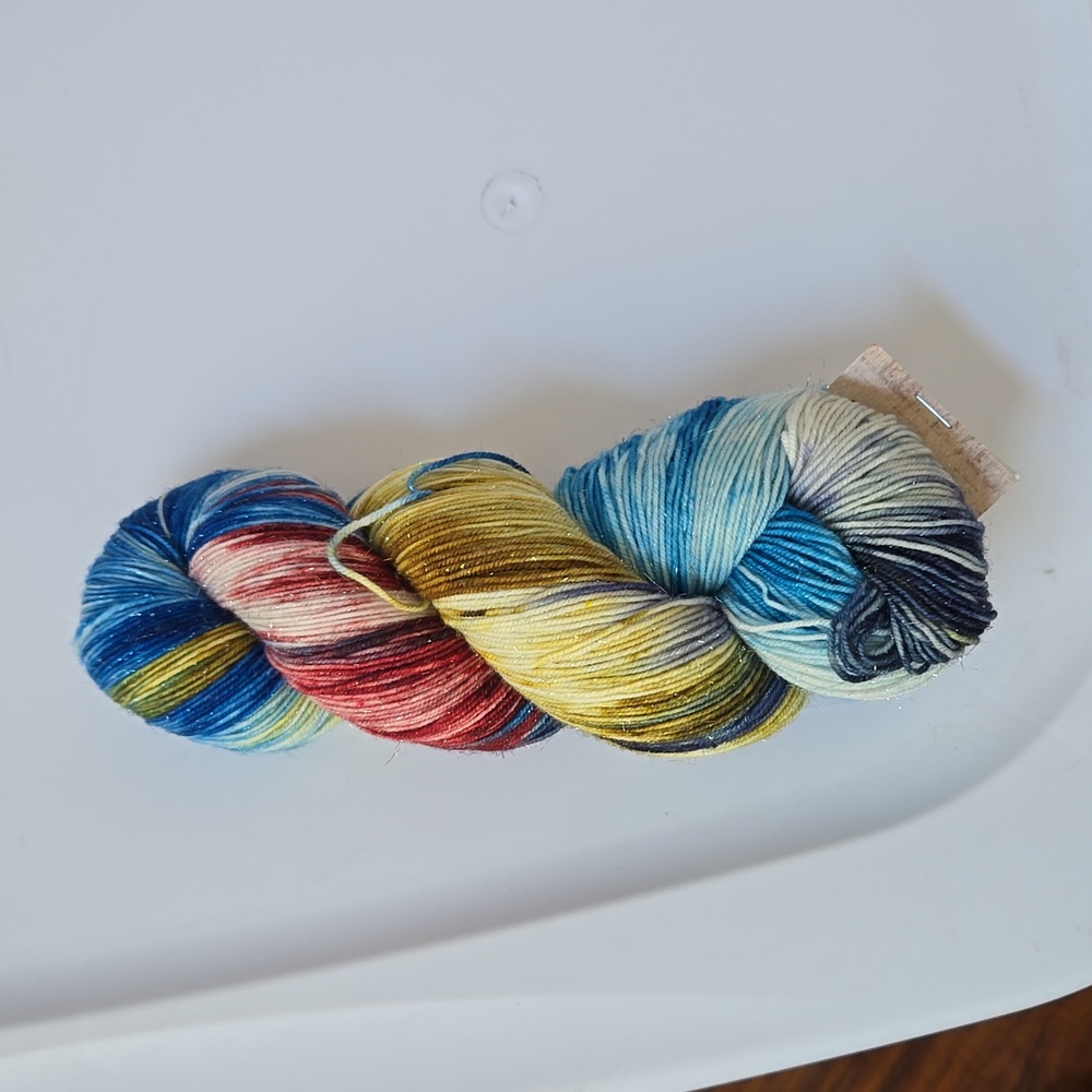 1 skein of Forbidden Fiber in Captain Marvel